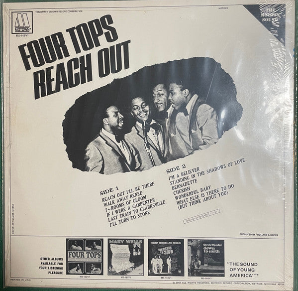 Release: Four Tops Reach Out-Vinyl-US-1981-M5-149V1-2539647