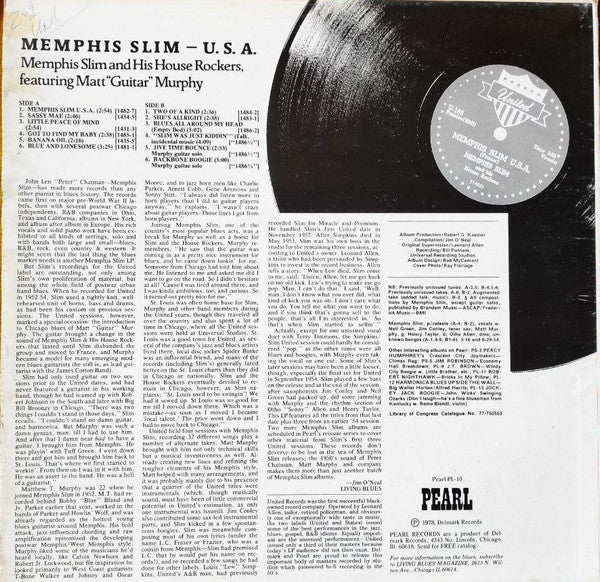Release: U.S.A-Vinyl-US-1978-PL-10-4272281