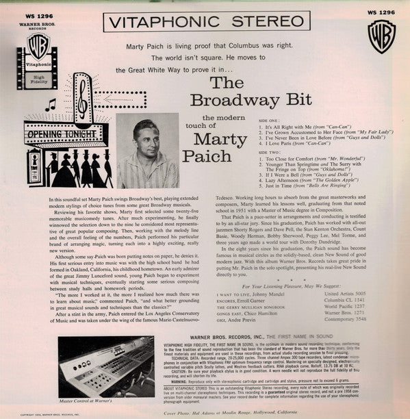 Release: The Broadway Bit-Vinyl-Japan-1977-P-7539W-4841799