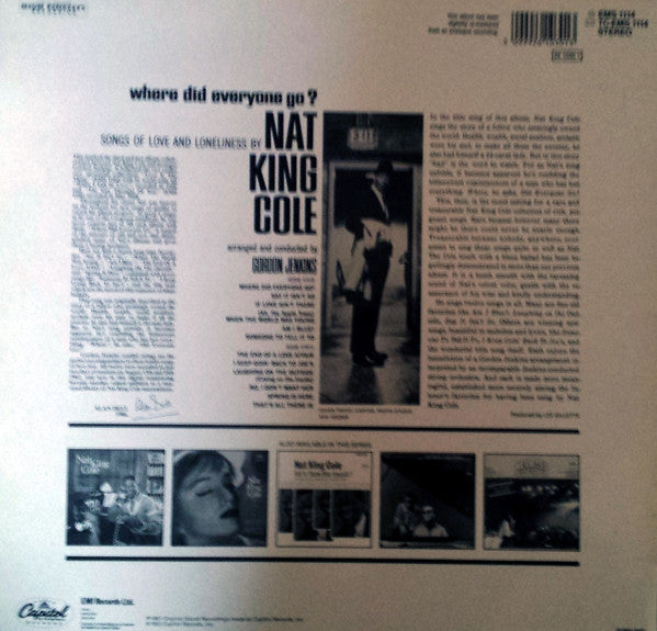 Master Release: Where Did Everyone Go? by Nat King Cole