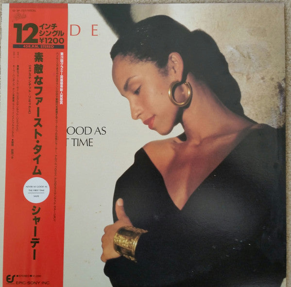 Release: Never As Good As The First Time-Vinyl-Japan-1986-12·3P-727-9429339