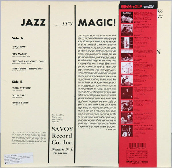 Release: Jazz...It's Magic!-Vinyl-Japan-1990-KIJJ-2005, MG 6055-2161973