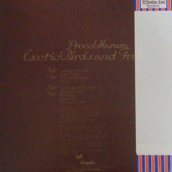 Release: Exotic Birds And Fruit-Vinyl-Japan-1977-WWS-40047-8049943