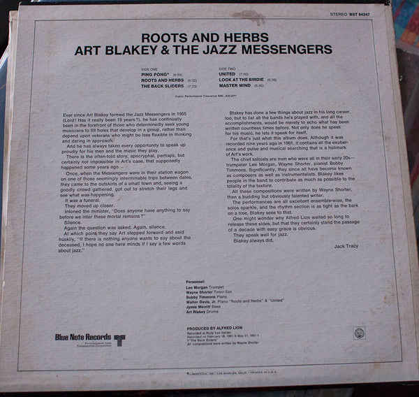 Roots & Herbs