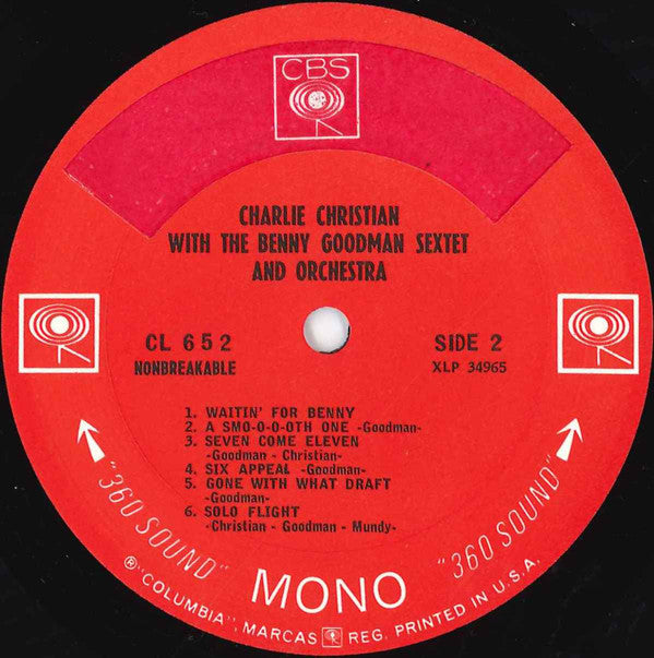 With The Benny Goodman Sextet And Orchestra