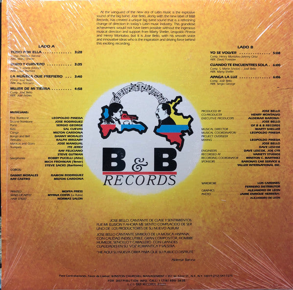 Master Release: B & B Records Presenta A José Bello by Jose Bello
