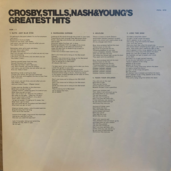Crosby, Stills, Nash & Young's Greatest Hits