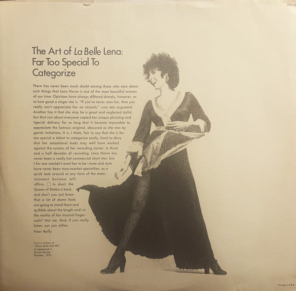 Lena, A New Album
