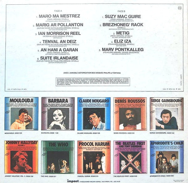 Release: Alan Stivell-Vinyl-France-None-6886 168-1347805
