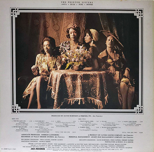 Release: The Pointer Sisters-Vinyl-Japan-1981-VIM-5591-6164852