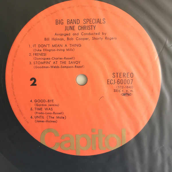 Big Band Specials