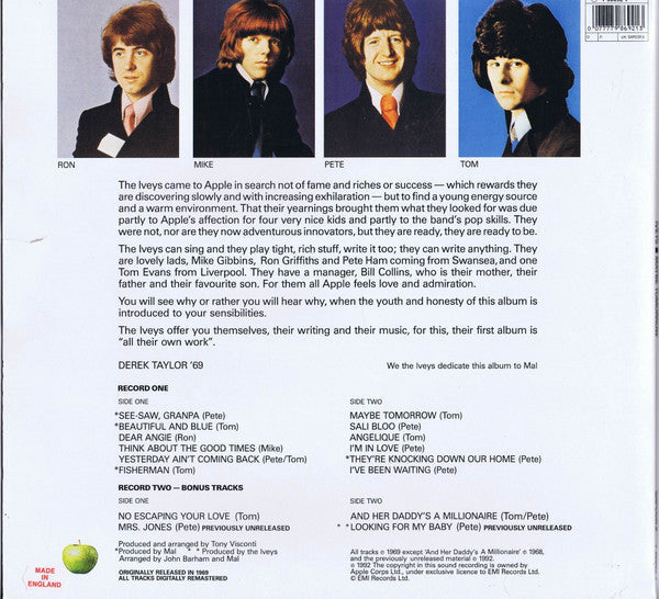Master Release: Maybe Tomorrow by The Iveys