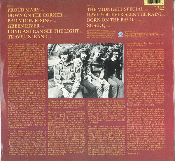 Master Release: Best Of Vol 1 by Creedence Clearwater Revival