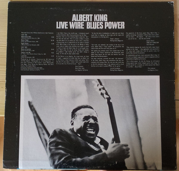 Master Release: Live Wire / Blues Power by Albert King