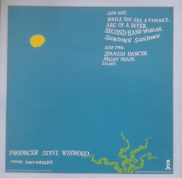 Release: Arc Of A Diver-Vinyl-UK-None-ILPS 9576-3921615