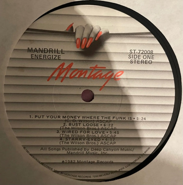 Master Release: Energize by Mandrill