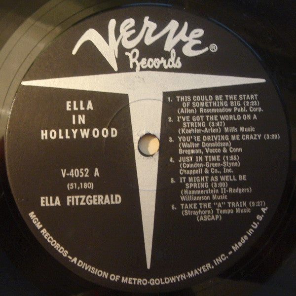 Release: Ella In Hollywood-Vinyl-US-None-V-4052-2870433