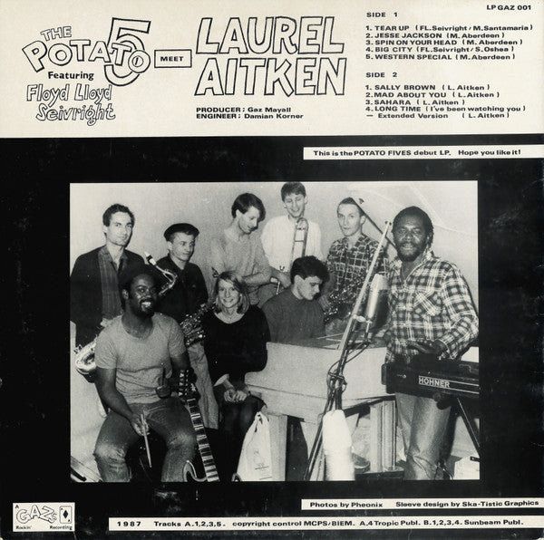 Master Release: Floyd Lloyd & The Potato 5 Meet Laurel Aitken by Floyd Lloyd