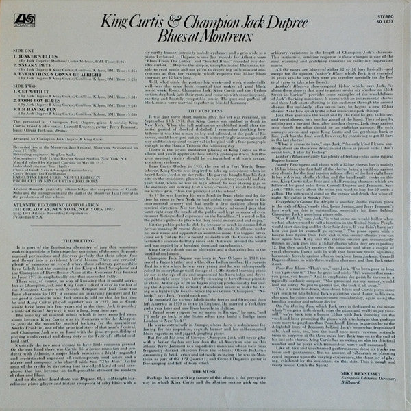 Release: Blues At Montreux-Vinyl-US-None-SD 1637-9463062