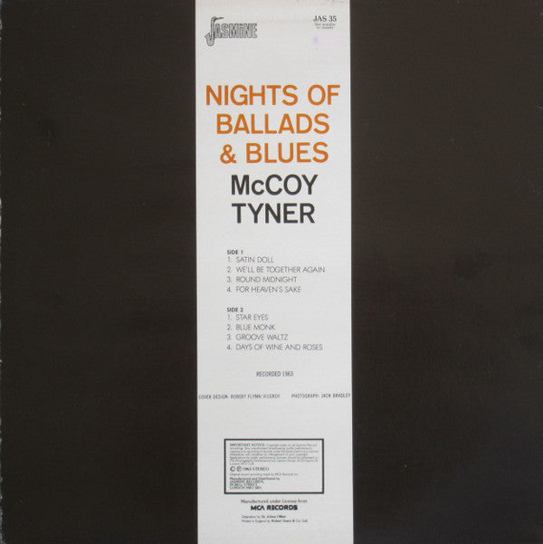 Release: Nights Of Ballads & Blues-Vinyl-UK-None-JAS 35-6868392