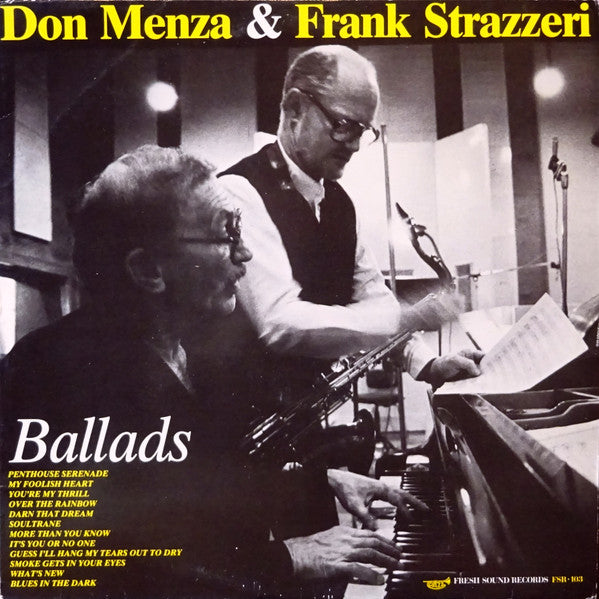 Master Release: Ballads by Don Menza