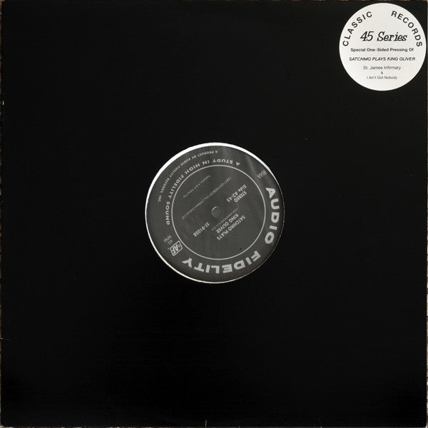 Master Release: Satchmo Plays King Oliver by Louis Armstrong