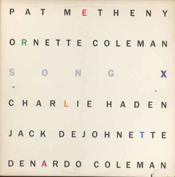 Master Release: Song X by Pat Metheny