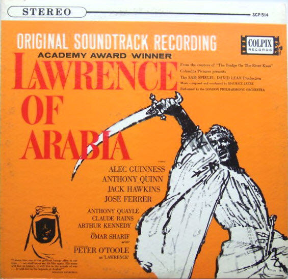 Release: Original Soundtrack Recording:  Lawrence Of Arabia-Vinyl-US-None-SCP 514-2663257