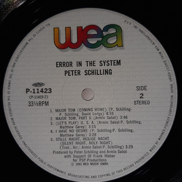Error In The System
