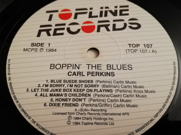 Release: Boppin' The Blues-Vinyl-UK-1984-TOP 107-1887511