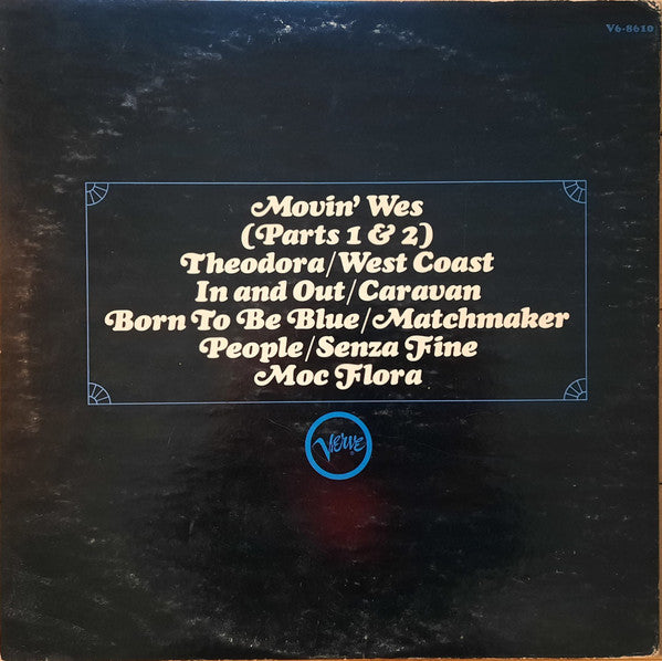Release: Movin' Wes-Vinyl-US-1964-V6-8610, V/V6-8610-1360240