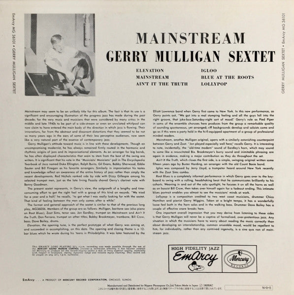 Mainstream Of Jazz