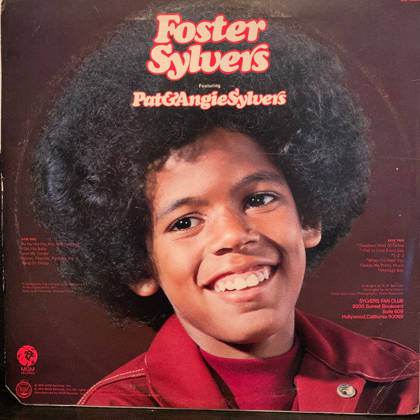 Release: Foster Sylvers Featuring Pat & Angie Sylvers-Vinyl-US-1974-SE-4935-1859545