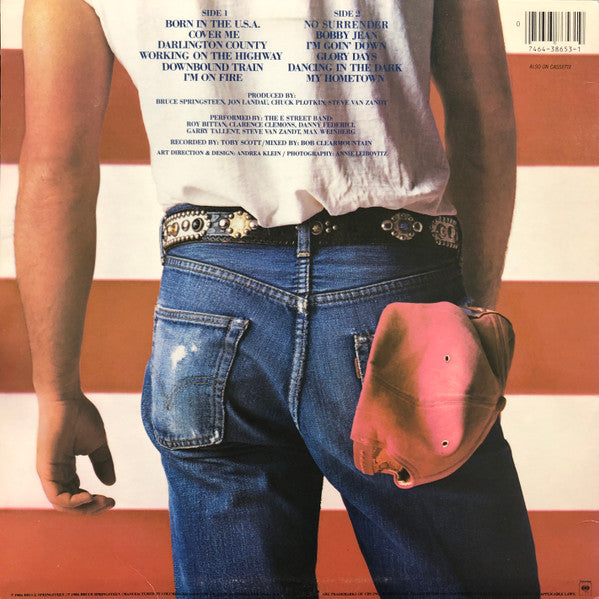 Release: Born In The U.S.A.-Vinyl-US-1984-QC 38653, 38653-5601934
