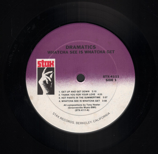 Release: Whatcha See Is Whatcha Get-Vinyl-US-None-STX-4111-2680524