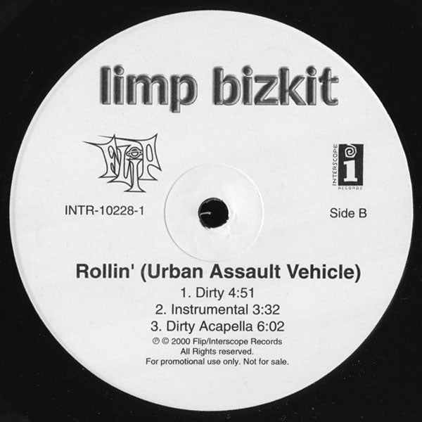 Master Release: Rollin' by Limp Bizkit