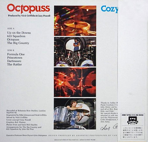 Master Release: Octopuss by Cozy Powell