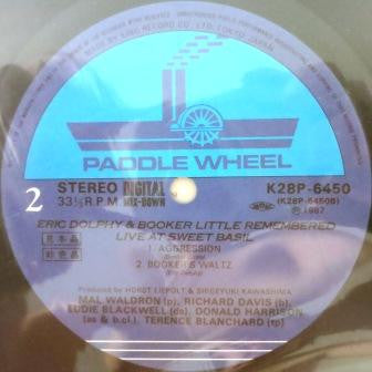 Release: Eric Dolphy & Booker Little Remembered Live At Sweet Basil-Vinyl-Japan-1987-K28P 6450, K28P 6450-4784596
