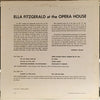 Ella Fitzgerald - Ella Fitzgerald At The Opera House (Vinyl, LP, Album, Reissue, Mono) Very Good Plus (VG+) / Very Good Plus (VG+)