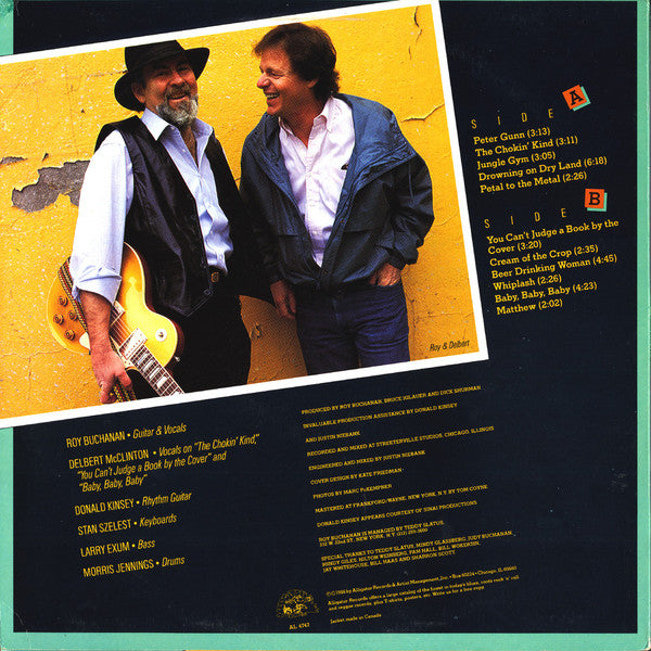 Master Release: Dancing On The Edge by Roy Buchanan