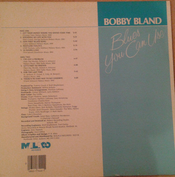 Master Release: Blues You Can Use by Bobby Bland