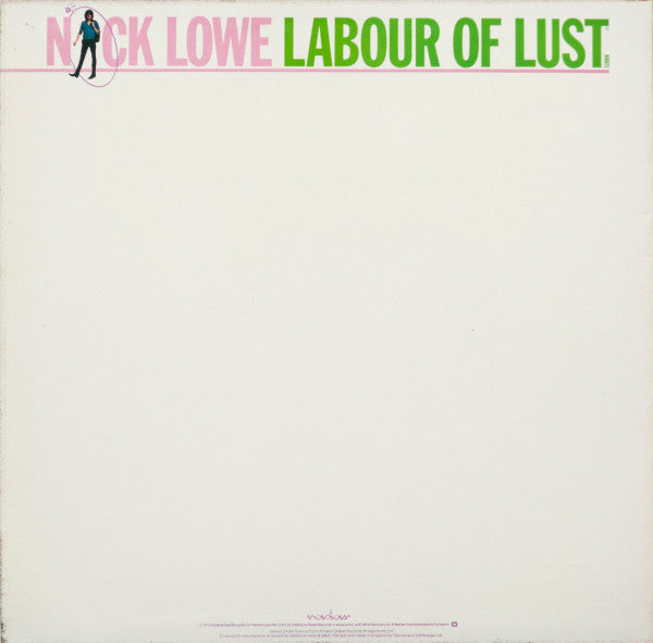 Master Release: Labour Of Lust by Nick Lowe