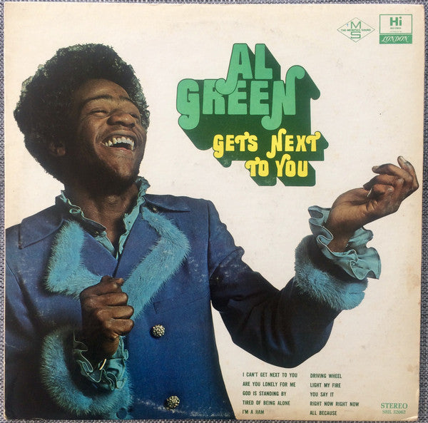 Release: Al Green Gets Next To You-Vinyl-US-1971-SHL 32062-3850841
