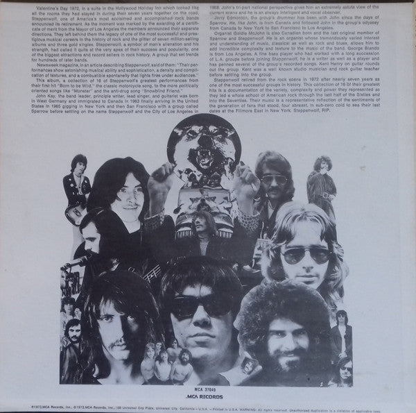 Release: 16 Greatest Hits-Vinyl-US-1980-MCA-37049-7946510