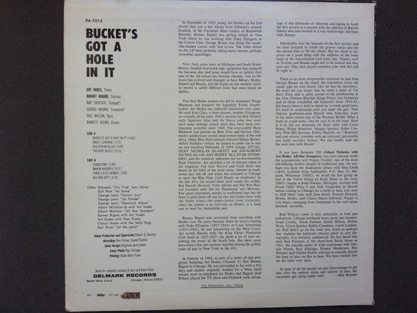 Release: Bucket's Got A Hole In It-Vinyl-Japan-1971-PA-7013-7548012