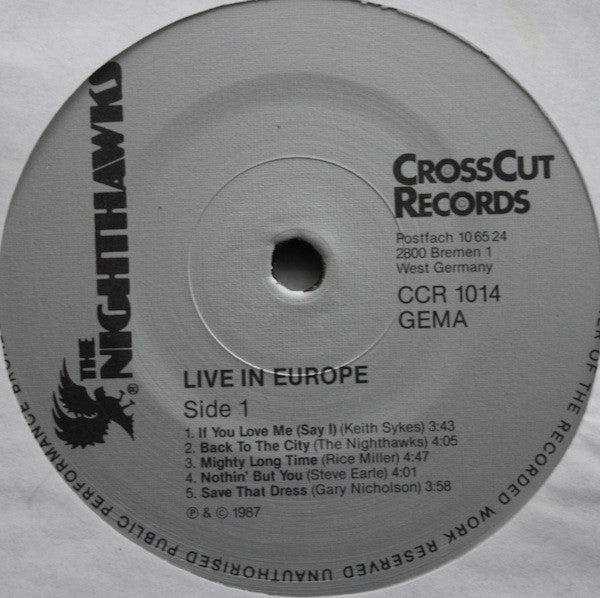 Live In Europe