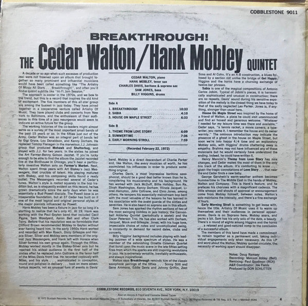 Release: Breakthrough-Vinyl-US-1972-CST 9011-4040181