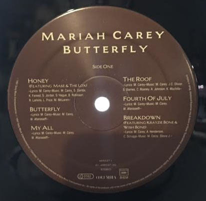 Master Release: Butterfly by Mariah Carey