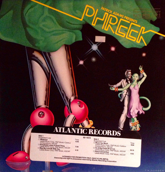 Release: Patrick Adams Presents Phreek-Vinyl-US-1978-SD 19213-7216816