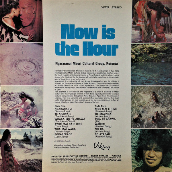 Master Release: Now Is The Hour by Ngararanui Maori Cultural Group